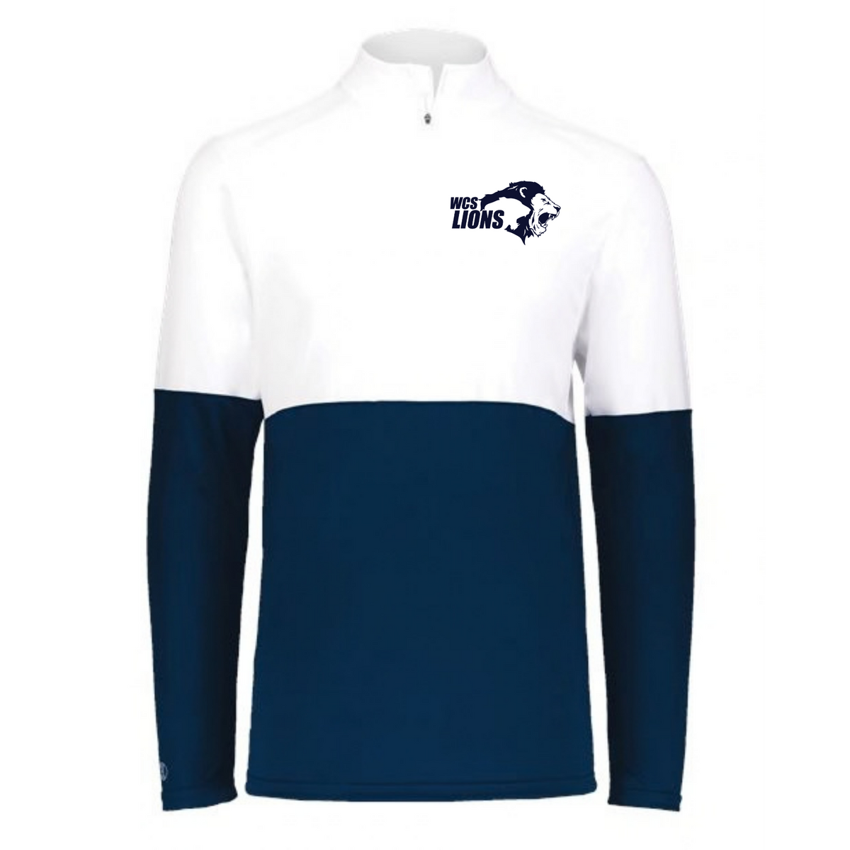 ADULT AND YOUTH NAVY AND WHITE QUARTER ZIP