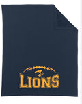 LIONS FOOTBALL FLEECE STADIUM BLANKET