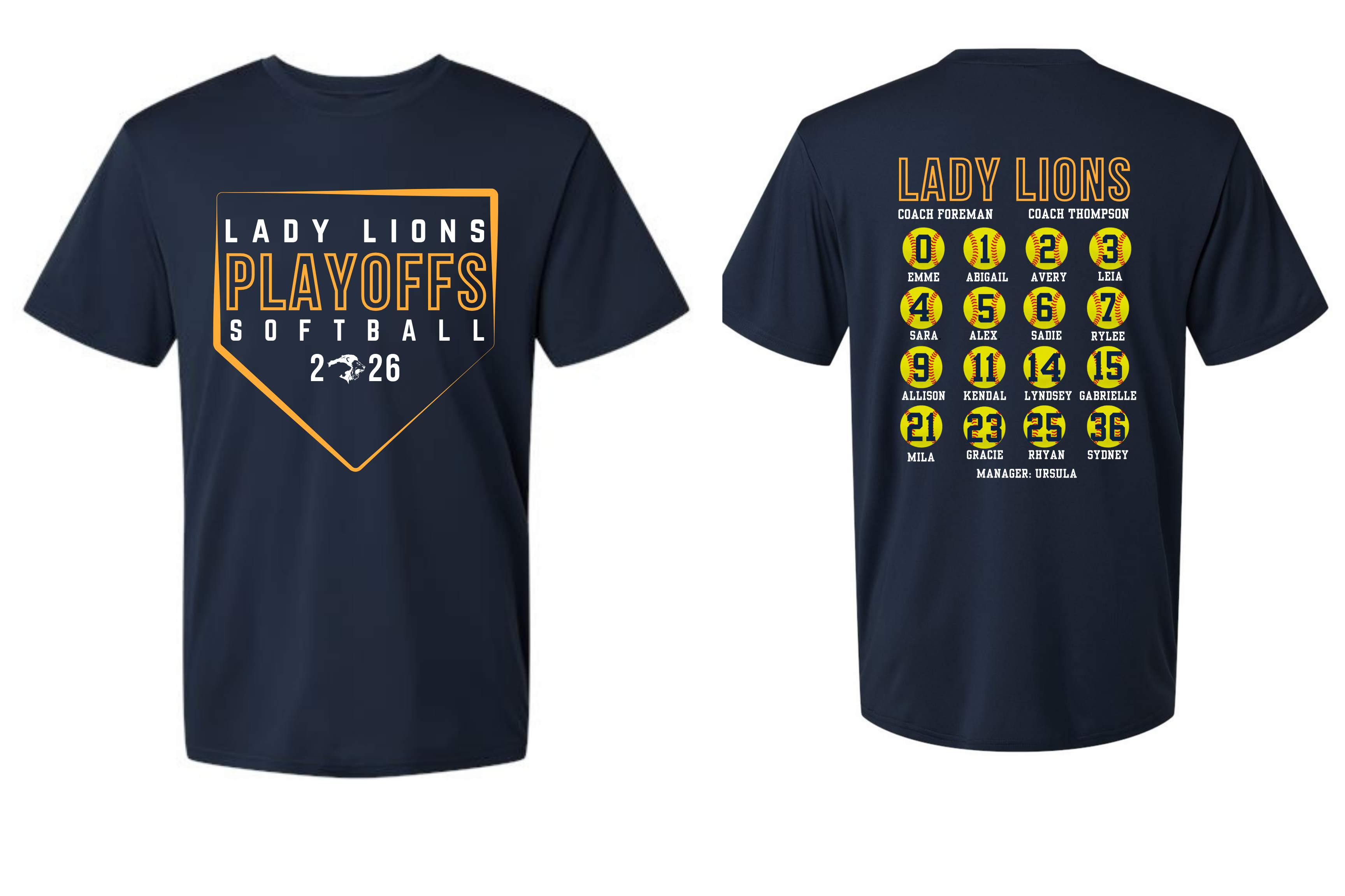 SOFTBALL PLAYOFF SHIRT