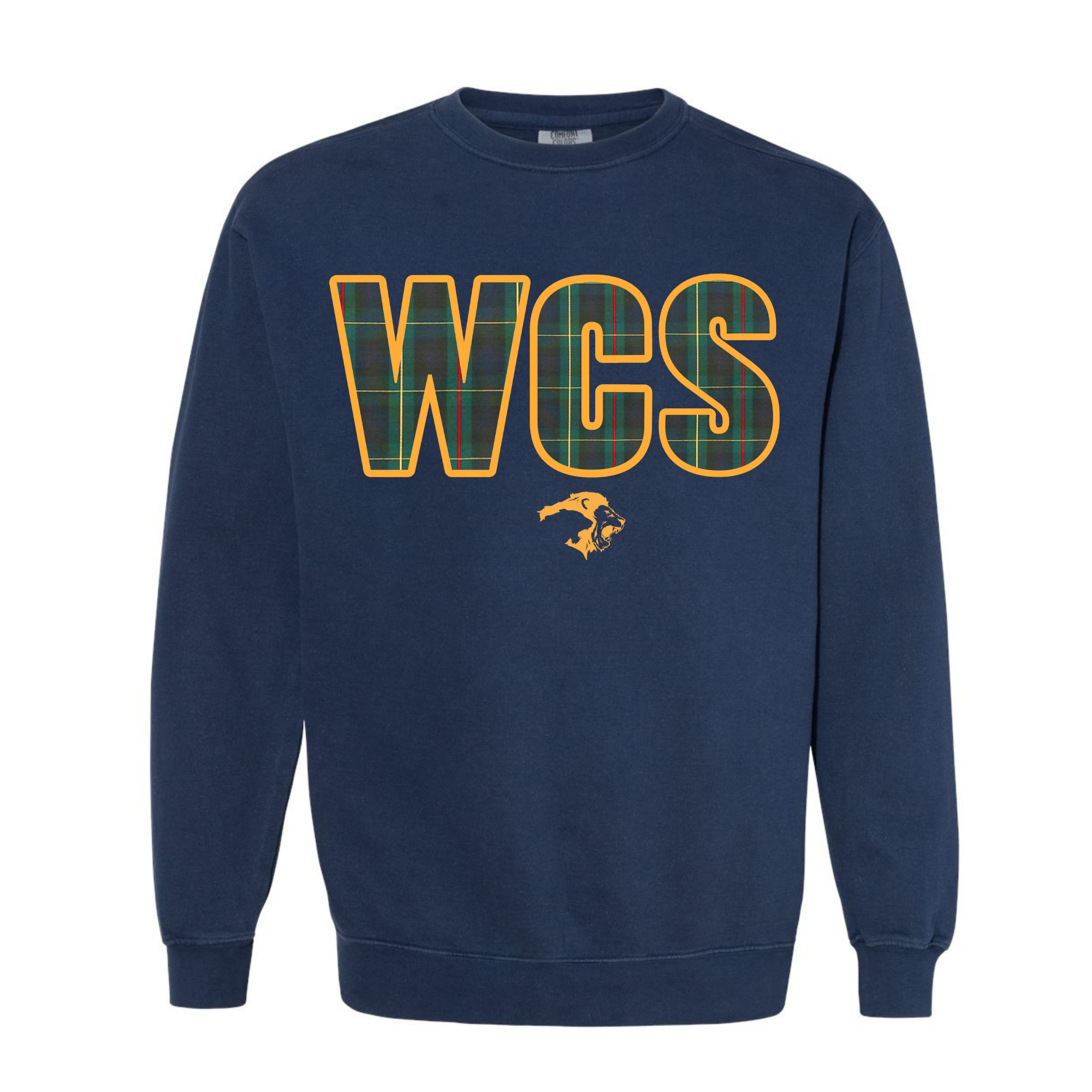 UNIFORM APPROVED ADULT NAVY PLAID SWEATSHIRT
