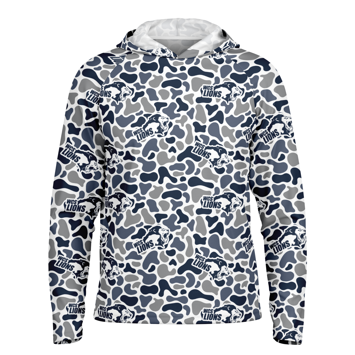 YOUTH AND ADULT WCS CUSTOM CAMO HOODED PULLOVER