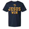YOUTH AND ADULT SHORT SLEEVE JESUS WON TEE