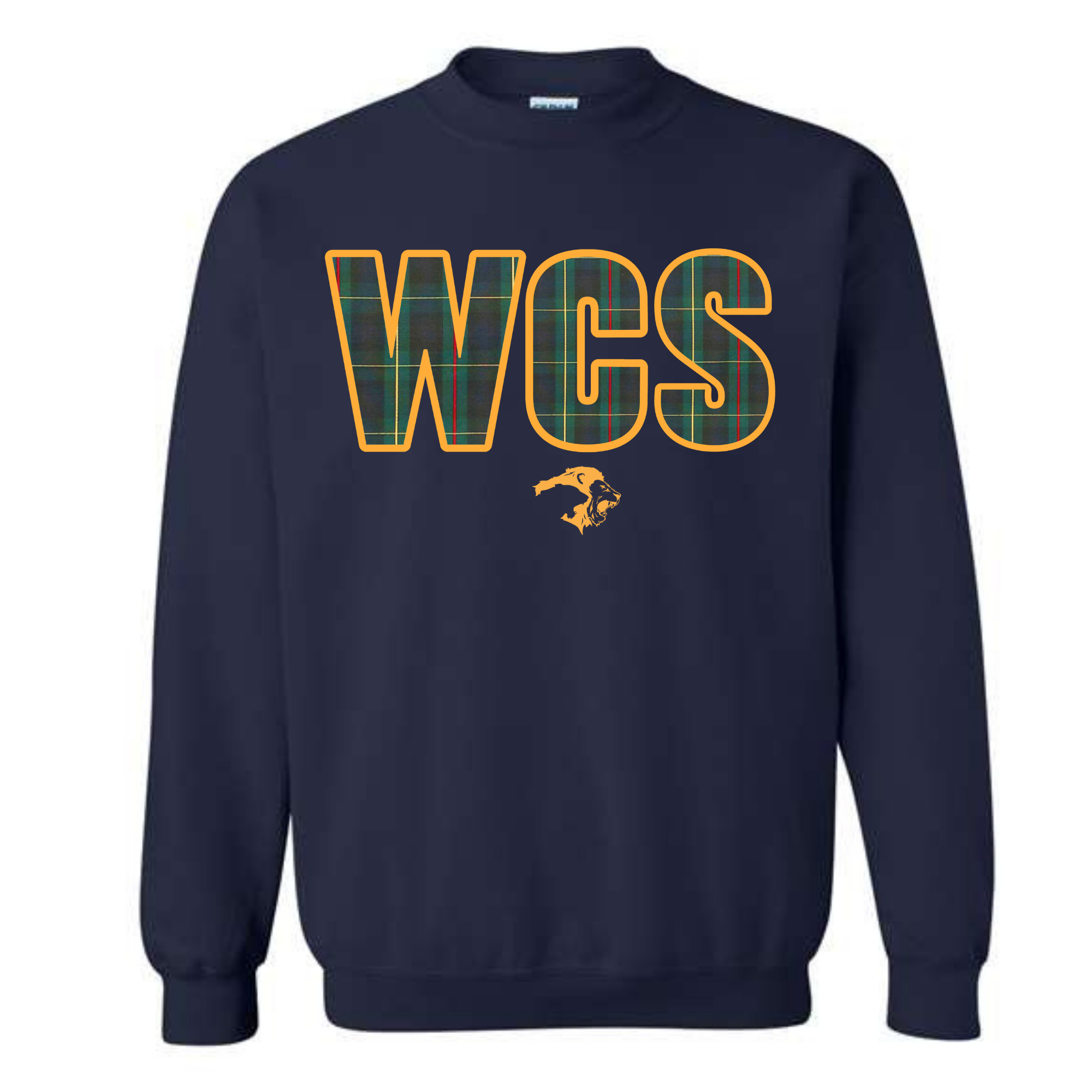 UNIFORM APPROVED YOUTH NAVY PLAID SWEATSHIRT
